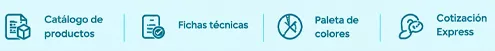 Funcionalidades destacadas del sitio Decorplastik.mx